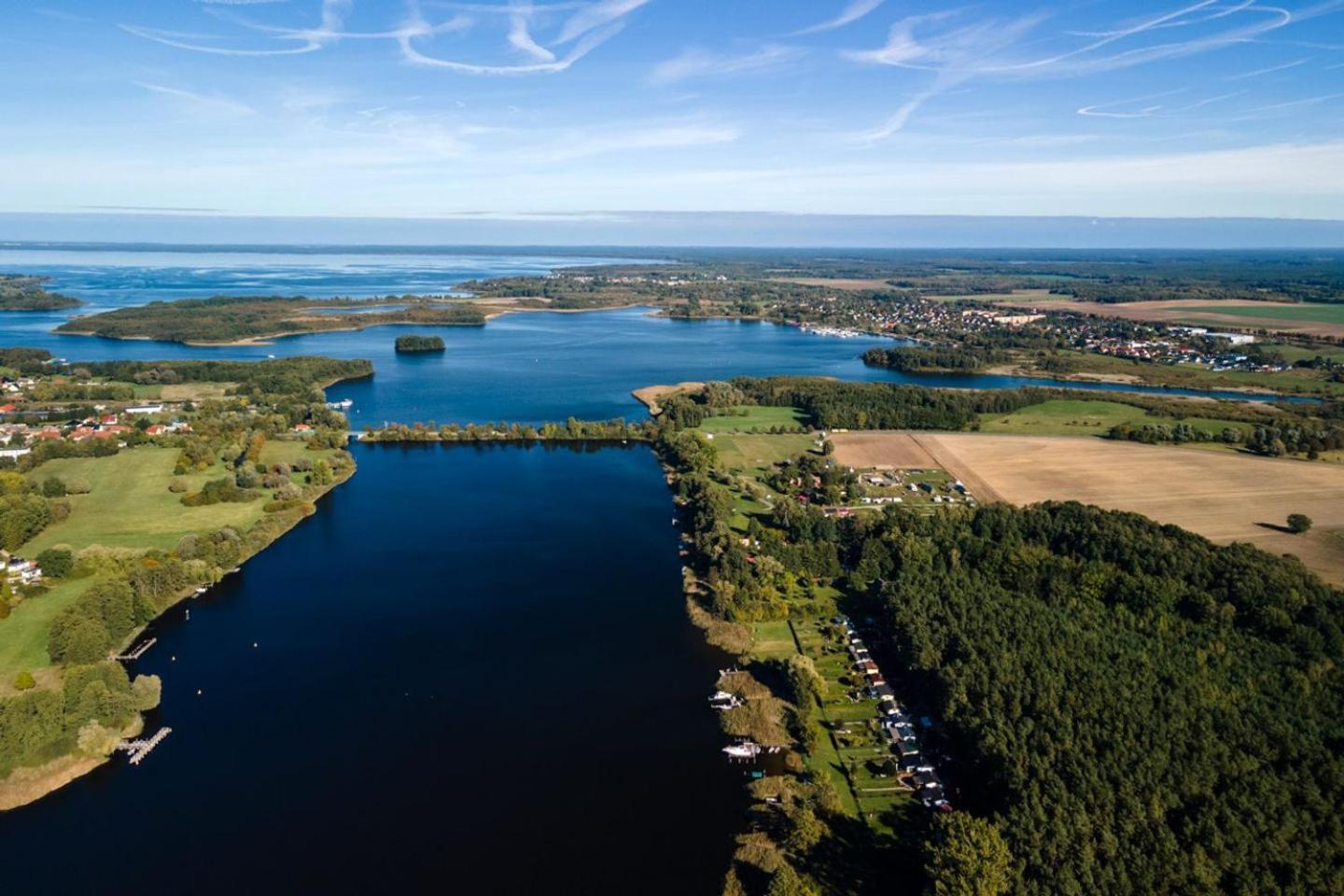 FeWo Haus kleine Müritz Rechlin Exterior foto